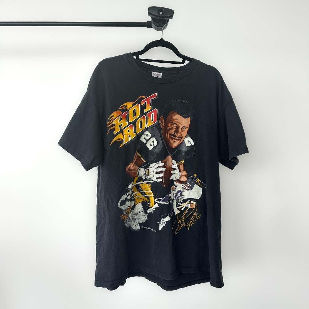 VINTAGE 1996 "Hot Rod" Woodson Shirt (Pittsburgh Steelers)